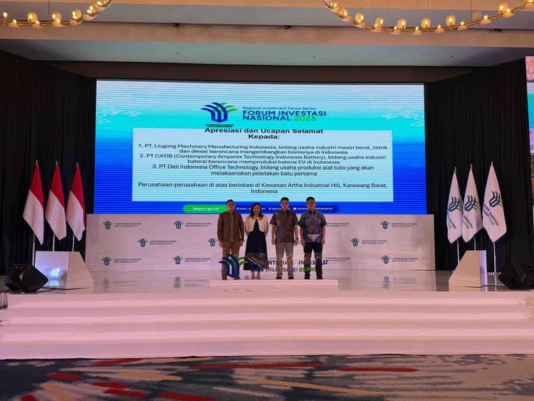 Karawang Artha Industrial Hill Showcases Global Manufacturing Strength at the National Investment Forum 2025